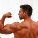 Ícono de un músculo, representando fuerza y vitalidad